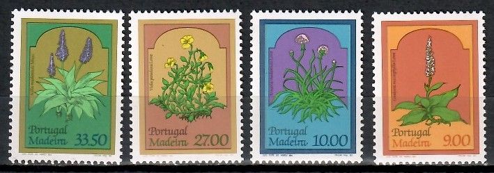 Znaczek Madera 1982 Mi 78-81 Czyste **