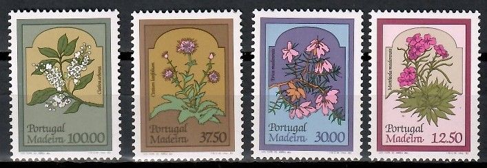 Znaczek Madera 1983 Mi 86-89 Czyste **