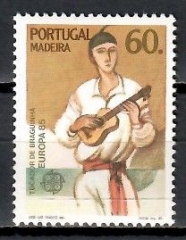 Znaczek Madera 1985 Mi 97 Czyste **