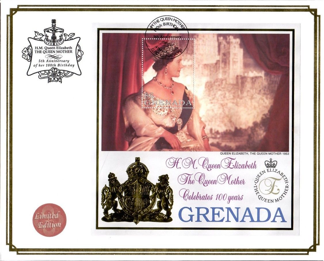 Znaczek Grenada 1999 Mi bl 534 FDC