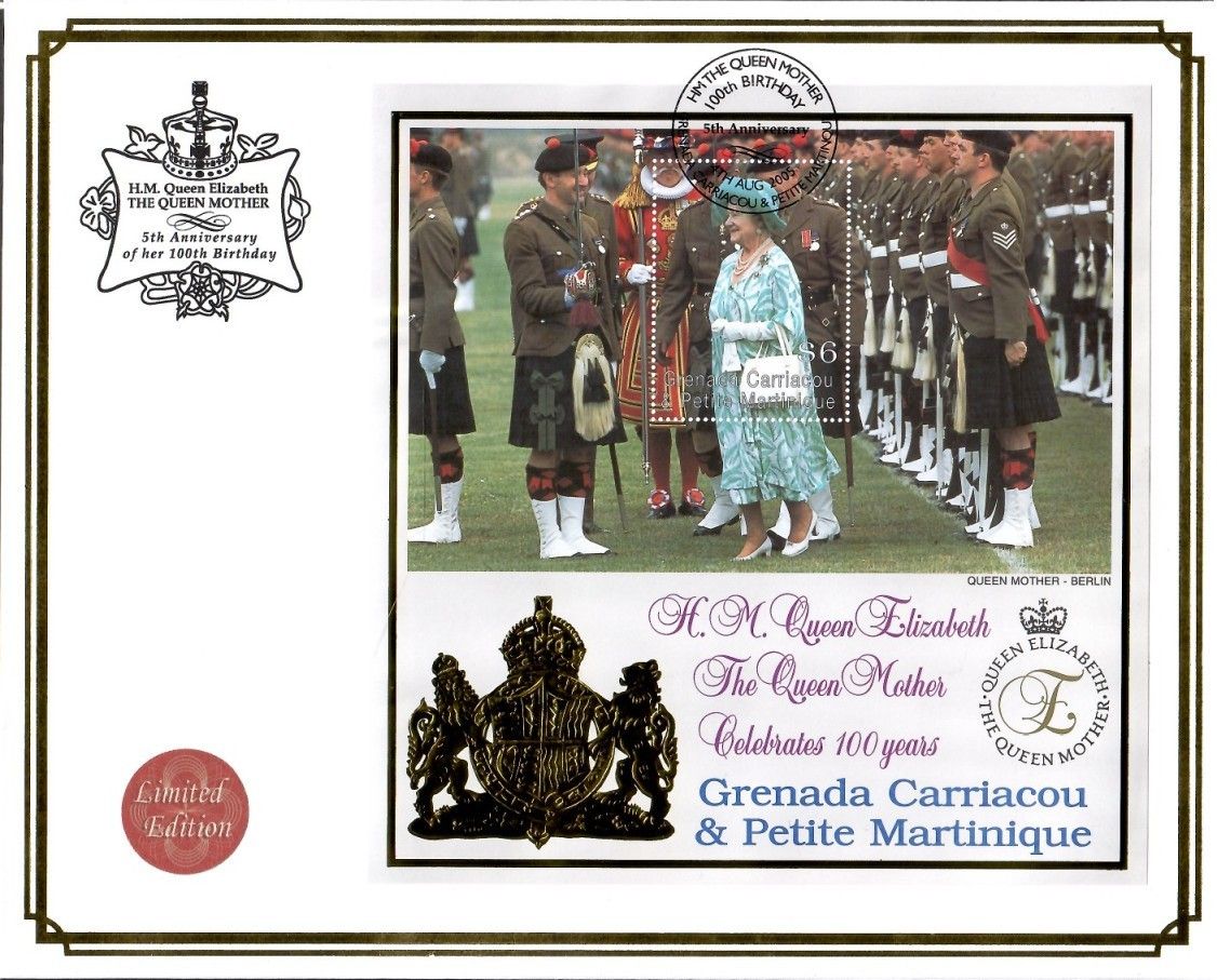 Znaczek Grenada / Carriacou i Petite Martinique 1999 Mi bl 447 FDC