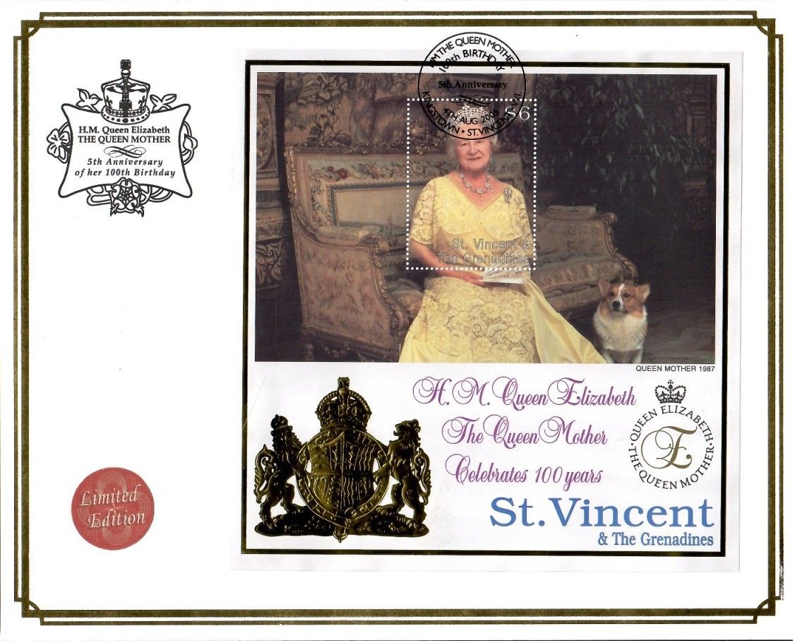 Znaczek Saint Vincent i Grenadyny 1999 Mi bl 497 FDC
