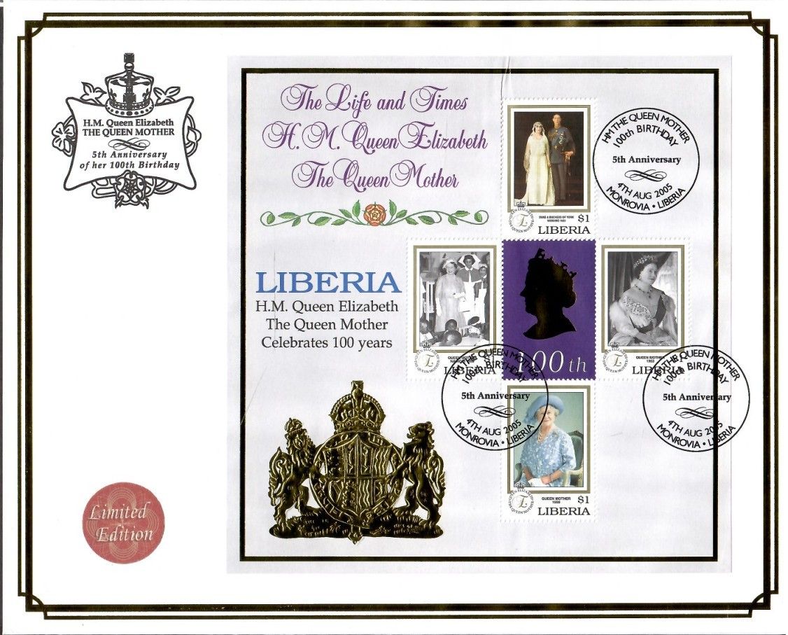 Znaczek Liberia 1999 Mi ark 2445-2448 FDC