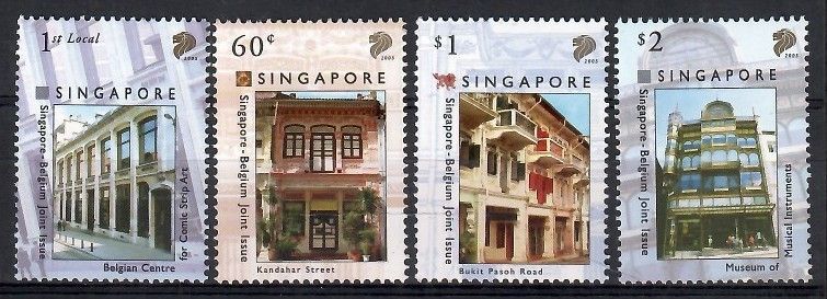 Znaczek Singapur 2005 Mi 1508-1511 Czyste **