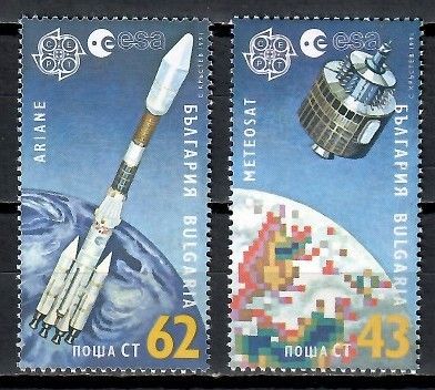 Znaczek Bułgaria 1991 Mi 3901-3902 Czyste **