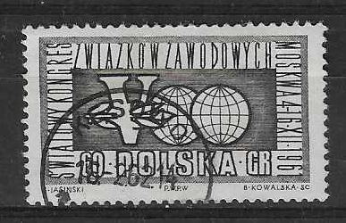 Znaczek Polska 1961 Mi 1238 Stemplowane