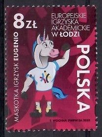 Znaczek Polska 2022 Mi 5396 Fi 5246 Czyste **