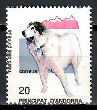 Znaczek Andora (hiszpańska) 1988 Mi err202 Czyste **