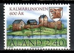 Znaczek Wyspy Alandzkie 1997 Mi 129 Czyste **