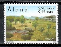 Znaczek Wyspy Alandzkie 1999 Mi 157 Czyste **