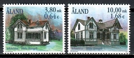 Znaczek Wyspy Alandzkie 2000 Mi 179-180 Czyste **