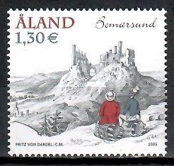 Znaczek Wyspy Alandzkie 2005 Mi 254 Czyste **