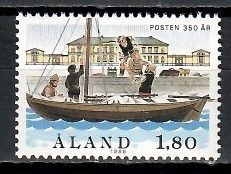 Znaczek Wyspy Alandzkie 1988 Mi 26 Czyste **