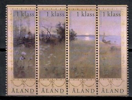 Znaczek Wyspy Alandzkie 2003 Mi 219-222 Czyste **