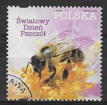 Znaczek Polska 2024 Mi abo 5535 Fi 5385 Stemplowane