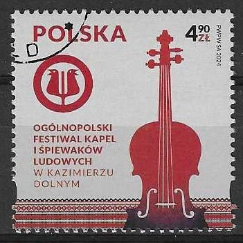 Znaczek Polska 2024 Mi abo 5547 Fi 5400 Stemplowane
