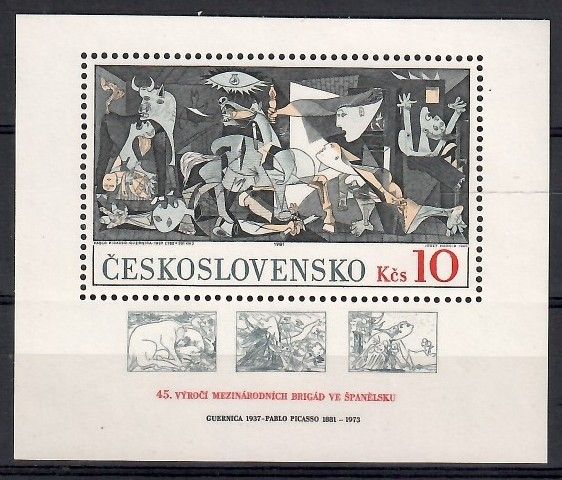 Znaczek Czechosłowacja 1981 Mi bl 45 Czyste **