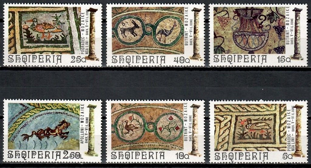 Znaczek Albania 1974 Mi 1682-1687 Czyste **