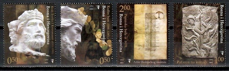 Znaczek Bośnia i Hercegowina 2005 Mi 411-414 Czyste **