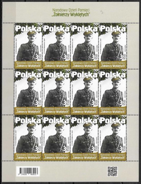Znaczek Polska 2024 Mi ark 5532 Fi ark 5376 Czyste **