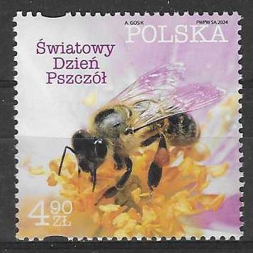 Znaczek Polska 2024 Mi 5535 Fi 5385 Czyste **