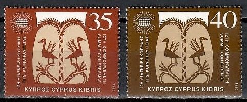 Znaczek Cypr 1993 Mi 813-814 Czyste **