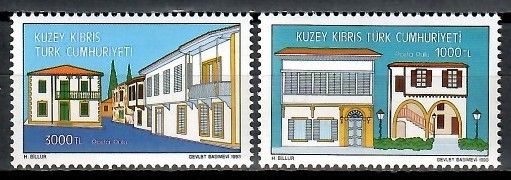 Znaczek Cypr Północny 1993 Mi 359-360 Czyste **