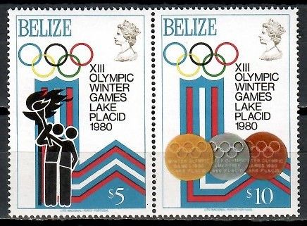 Znaczek Belize 1980 Mi 509-510 Czyste **