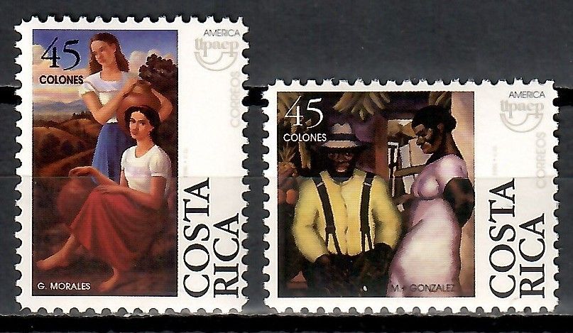 Znaczek Kostaryka 1996 Mi 1479-1480 Czyste **