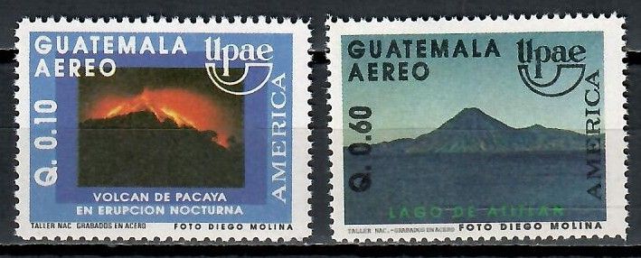 Znaczek Gwatemala 1991 Mi 1321-1322 Czyste **