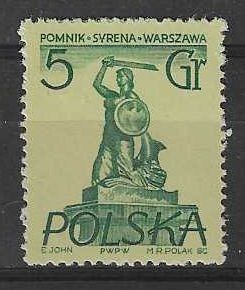Znaczek Polska 1955 Mi 907 Fi 761 Czyste **