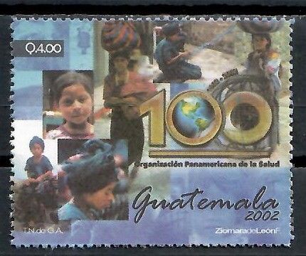 Znaczek Gwatemala 2002 Mi 1386 Czyste **