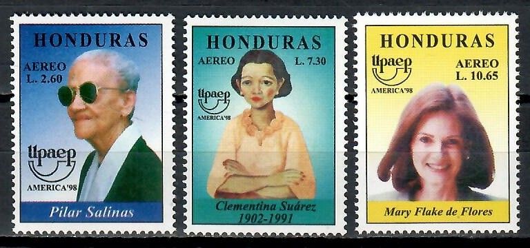 Znaczek Honduras 1999 Mi 1456-1458 Czyste **