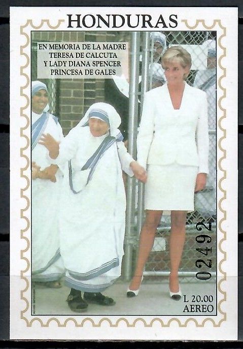 Znaczek Honduras 1997 Mi bl 59 Czyste **