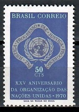 Znaczek Brazylia 1970 Mi 1269 Czyste **
