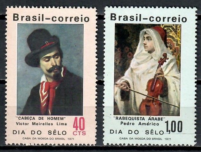 Znaczek Brazylia 1971 Mi 1285-1286 Czyste **