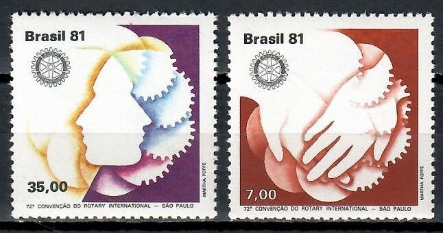 Znaczek Brazylia 1981 Mi 1827-1828 Czyste **