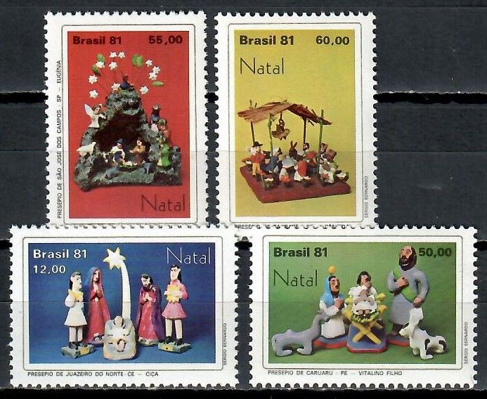 Znaczek Brazylia 1981 Mi 1855-1858 Czyste **