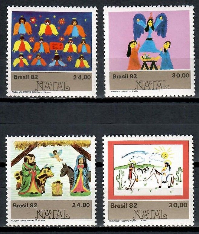 Znaczek Brazylia 1982 Mi 1933-1936 Czyste **