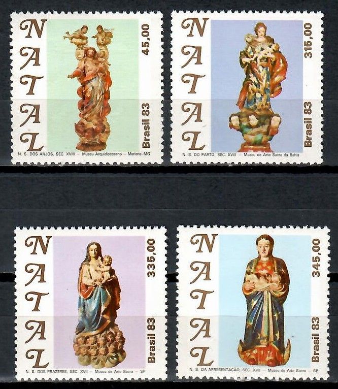 Znaczek Brazylia 1983 Mi 2003-2006 Czyste **