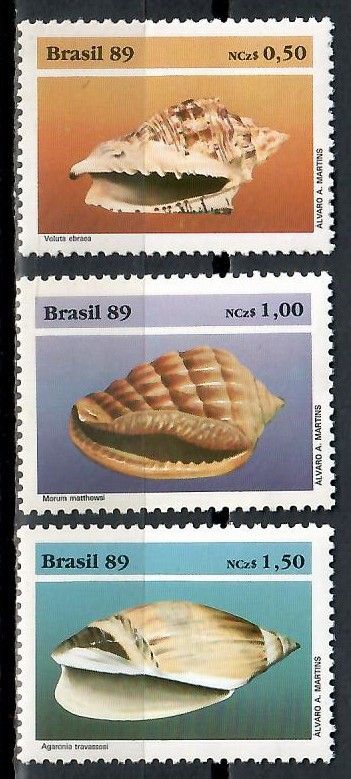 Znaczek Brazylia 1989 Mi 2318-2320 Czyste **