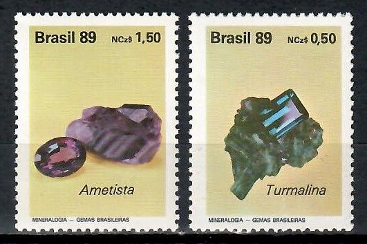 Znaczek Brazylia 1989 Mi 2312-2313 Czyste **