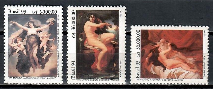 Znaczek Brazylia 1993 Mi 2519-2521 Czyste **