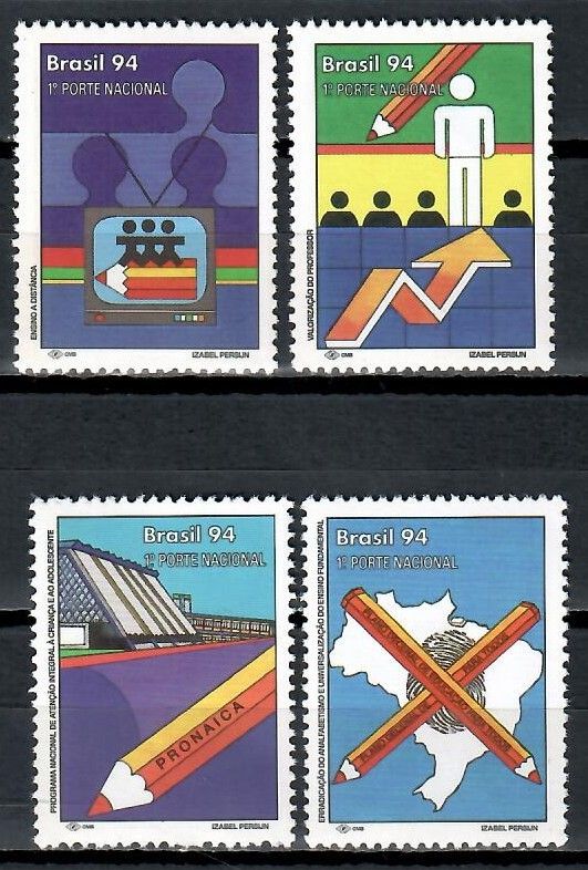 Znaczek Brazylia 1994 Mi 2593-2596 Czyste **