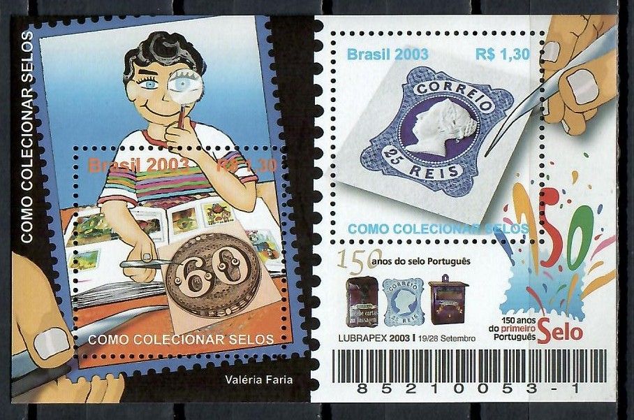 Znaczek Brazylia 2003 Mi bl 123 Czyste **