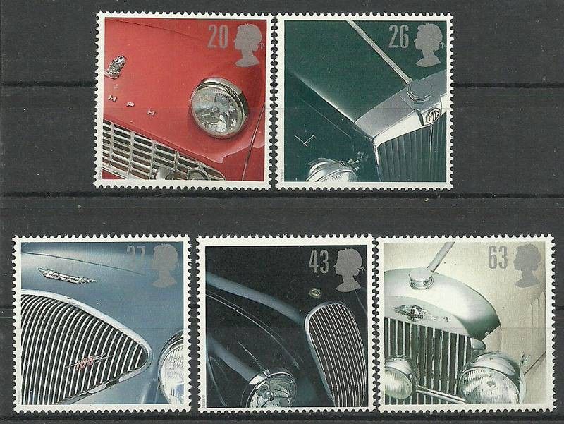 Znaczek Wielka Brytania 1996 Mi 1657-1661 Czyste **