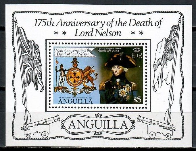 Znaczek Anguilla 1981 Mi bl 36 Czyste **