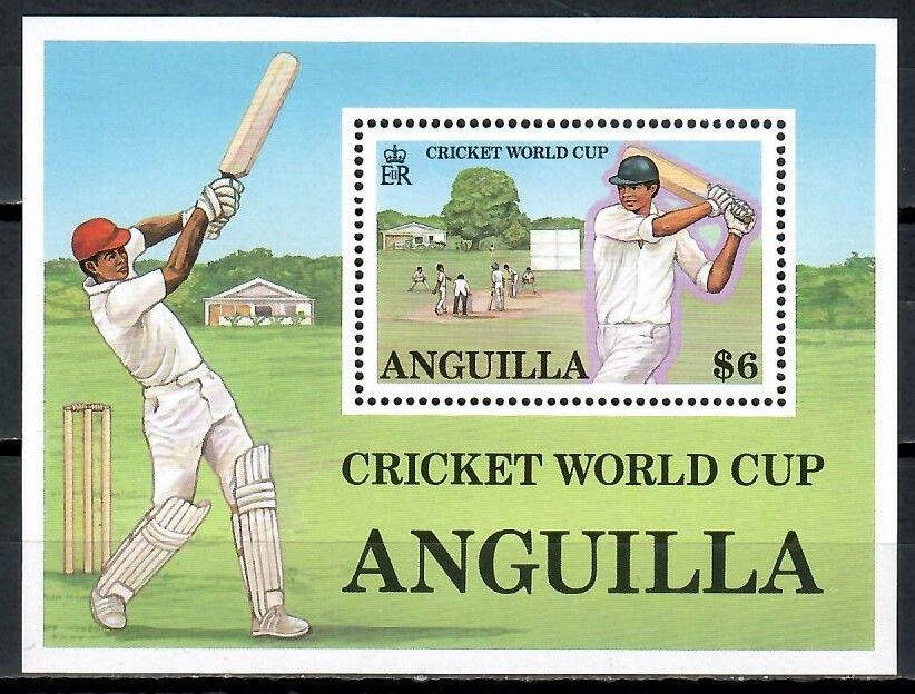 Znaczek Anguilla 1987 Mi bl 77 Czyste **