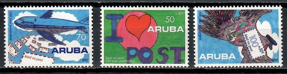 Znaczek Aruba 1992 Mi 113-115 Czyste **