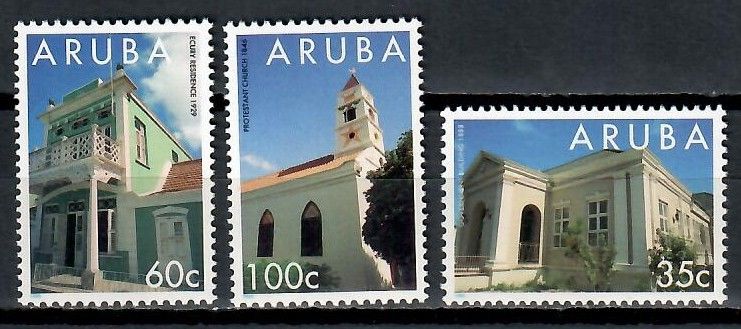 Znaczek Aruba 1995 Mi 151-153 Czyste **